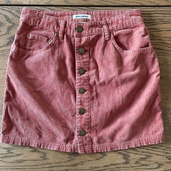 Billabong Corduroy Skirt - Picture 2 of 9